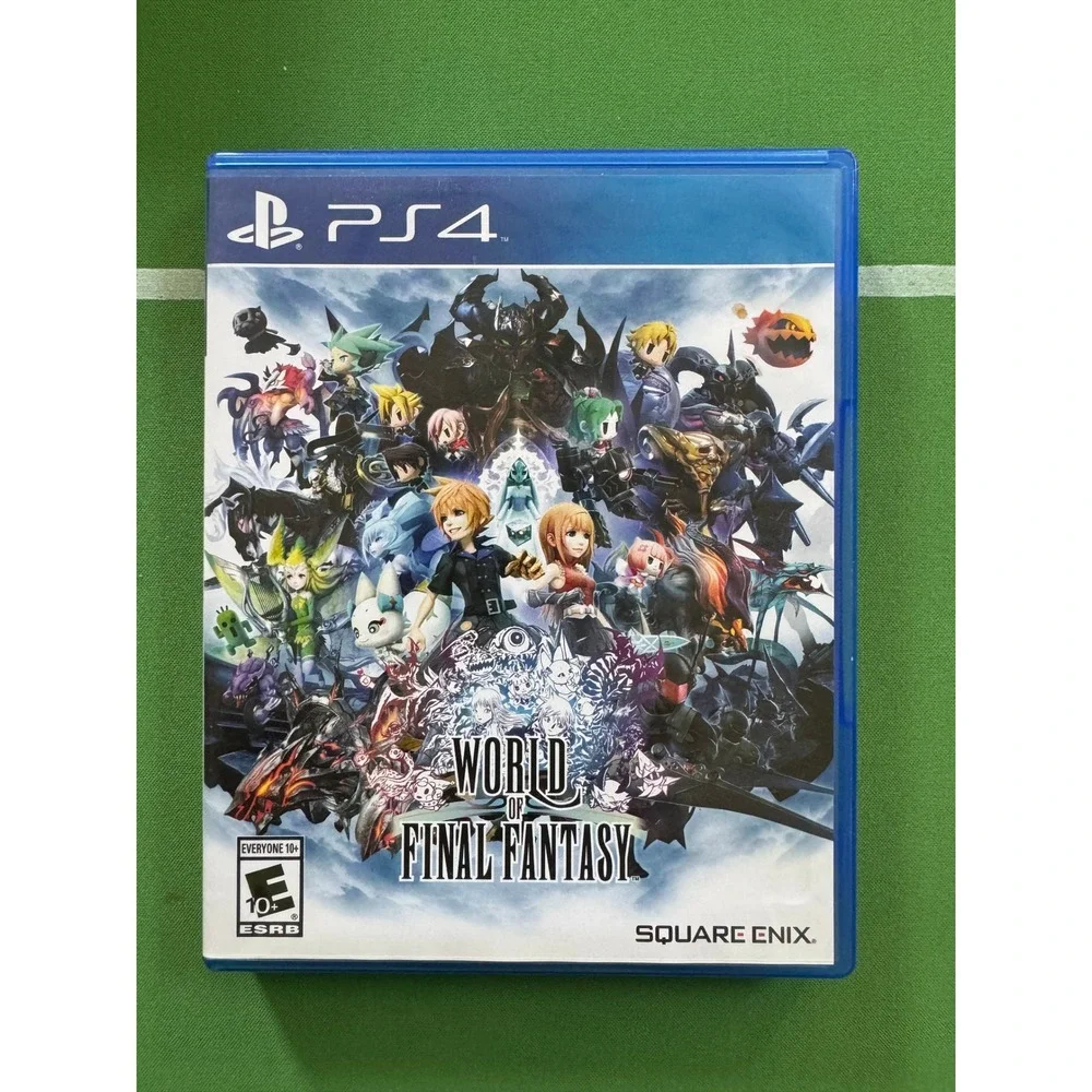 Square Enix World of Final Fantasy PS4 Game Physical Disc + Case RPG Video Game